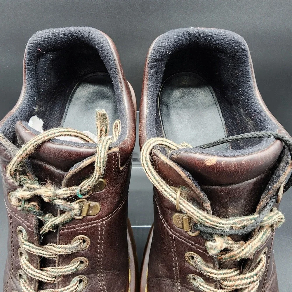Dr. Martens 12 Brown 8312 Leather Oxford Grunge Gorpcore Punk Industrial Rugged